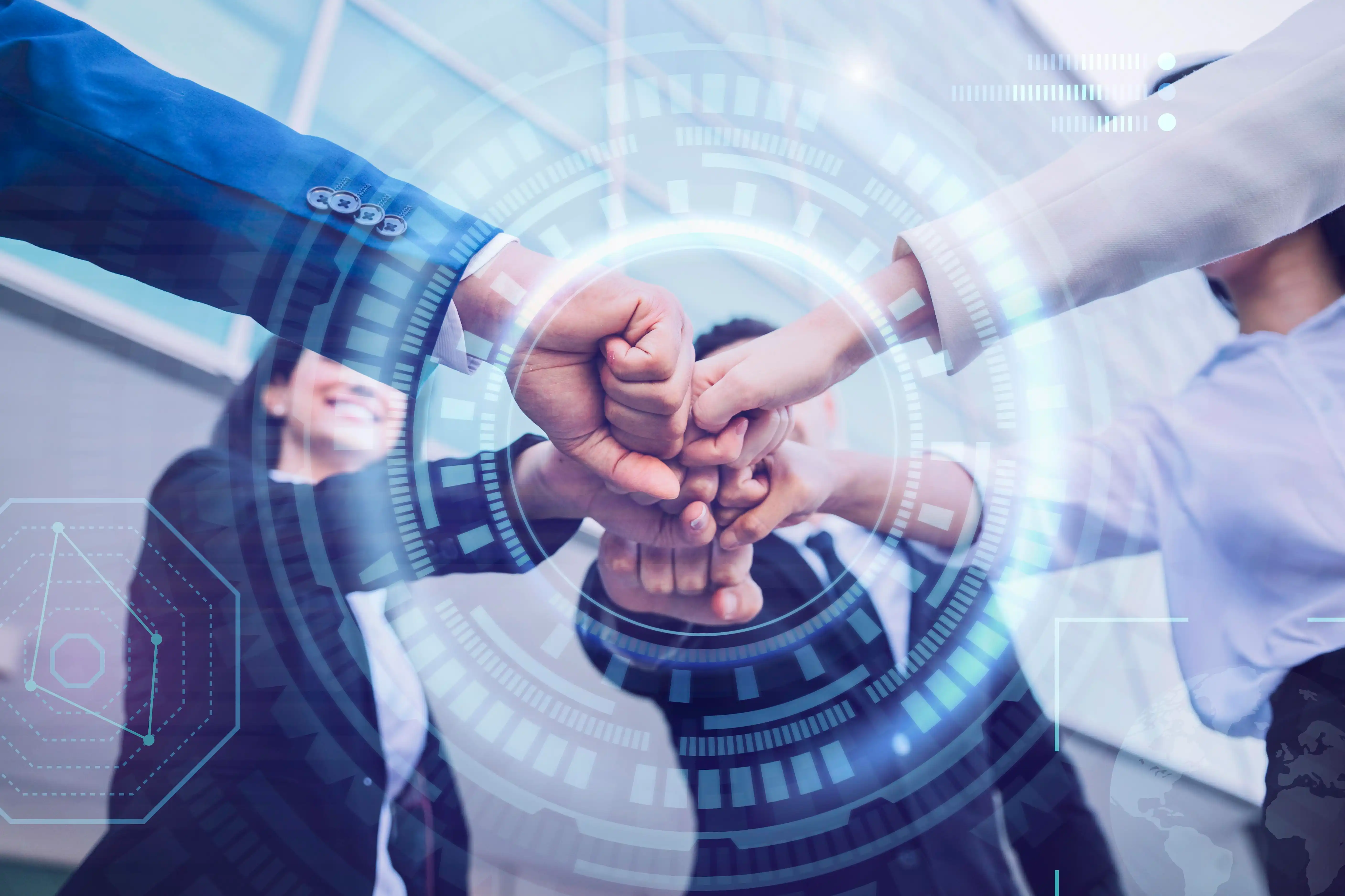 Hazzino team providing customer support services